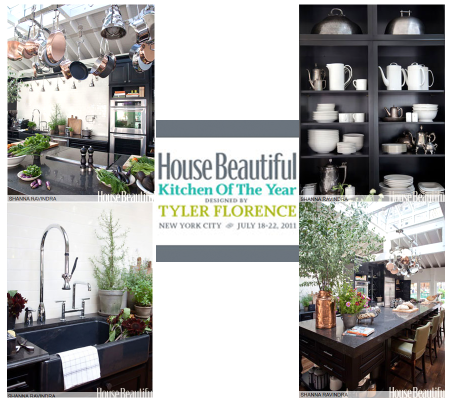 Bonjour + Hola › House Beautiful. Kitchen of the Year. Kate Spade.
